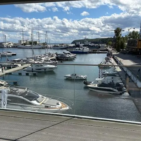 Apartmán Faltom 12 Yacht Park Premium Sea View Parking Gdyně